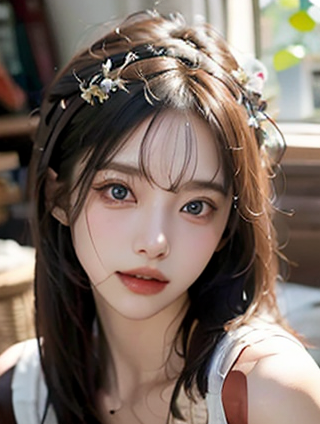 女生躲避一个人
